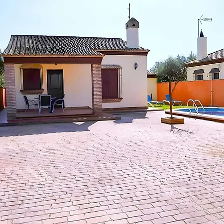 Avec Piscina Privada Y Jardin Cerca De La Playa En Conil - Es-180-28 Villa